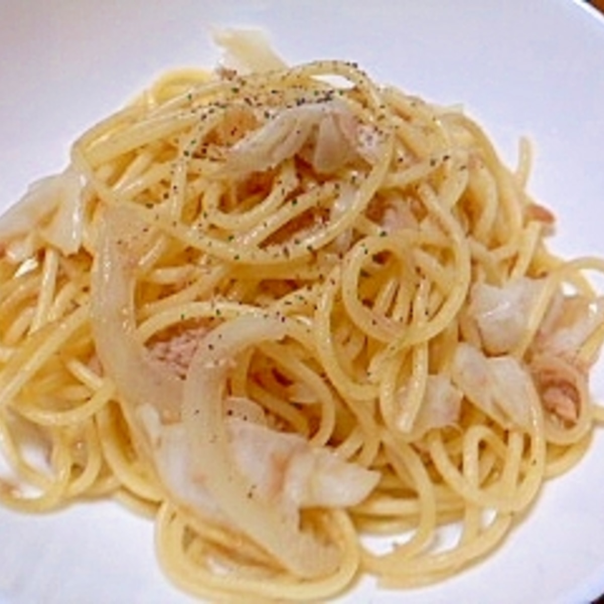 ツナとキャベツと玉ねぎのあっさりパスタ レシピ 作り方 By イ シュリー 楽天レシピ